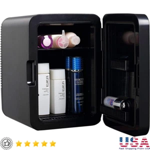 Retro 10L Mini Personal Fridge Cooler Snacks Beverages Skin Care Products Home - Picture 1 of 6