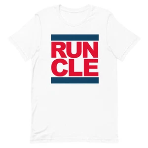 CLEVELAND GUARDIANS Run Style T-SHIRT Jose Ramirez Shane Bieber Josh Naylor Tee - Picture 1 of 4