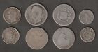 4 Silver Coins from South America