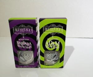 Beetlejuice X Revolution Cosmetic Makeup Eyeliner Barbara & Adam Water Liner - Picture 1 of 8