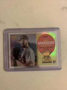 2021 Topps All Star Rookie Cup IAN ANDERSON Rookie Card RC #24 Atlanta Braves - Picture 1 of 3
