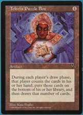 Teferi's Puzzle Box Visions NM Artifact Rare MAGIC CARD (ID# 244774) ABUGames