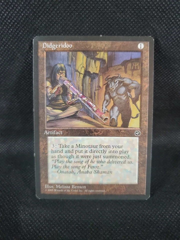 Didgeridoo NM English Homelands Magic The Gathering MTG Reserved See Pics - Image 1 of 4