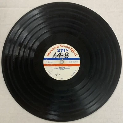 SOUND EFFECTS 78 Laughs / Applause - STANDARD Sound Effect 271 #10 - Image 1 of 2