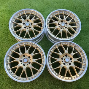 Gewalt Mesh Evo 3 piece splits - 18x7.5+38 - 5x114.3 - Nissan, Toyota, Deep Dish - Picture 1 of 24