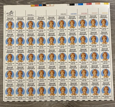 Scott # 1788 - US Sheet Of 50 - Special Olympics - MNH -1979 - Image 1 of 3