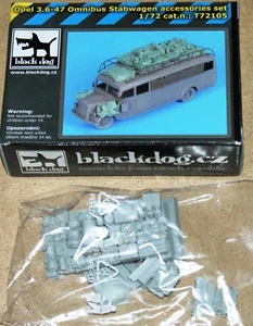 Opel 3.6-47 Omnibus Stabwagen accessories (für Roden) von Blackdog in 1/72 - Picture 1 of 2