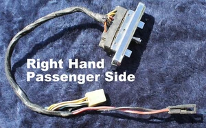 1986-1991 Jeep Grand Wagoneer SJ OEM RIGHT Front Power Seat Switch & Harness - Picture 1 of 13