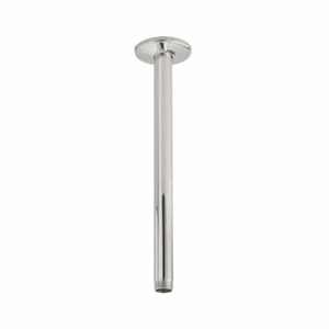 Nuevo brazo de ducha de montaje en techo de níquel cepillado de 12 pulgadas con rosca NPT de 1/2 pulgada, - Imagen 1 de 6