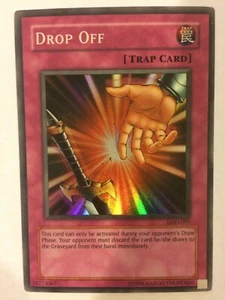 YuGiOh Unlimited Drop Off LOD-097 Super Rare LP Lightly Played - Picture 1 of 2