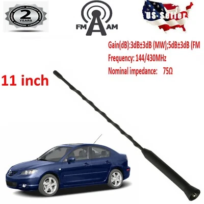 for MAZDA 3  OEM ‎‎D350-66-A30 Antenna Style (11-inch) Antenna (US SELLER) - Image 1 of 4