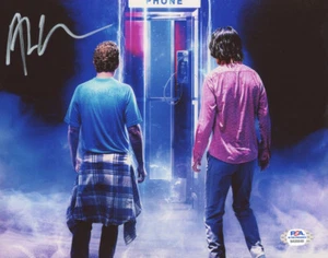 Alex Winter Signed Autograph Movie Retro Photo Bill & Ted's 8x10 PSA DNA COA - Picture 1 of 1