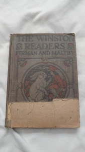 The Wintson Readers Firman and Maltby zweiter Leser 1918 Vintage Kindergeschichten - Bild 1 von 9