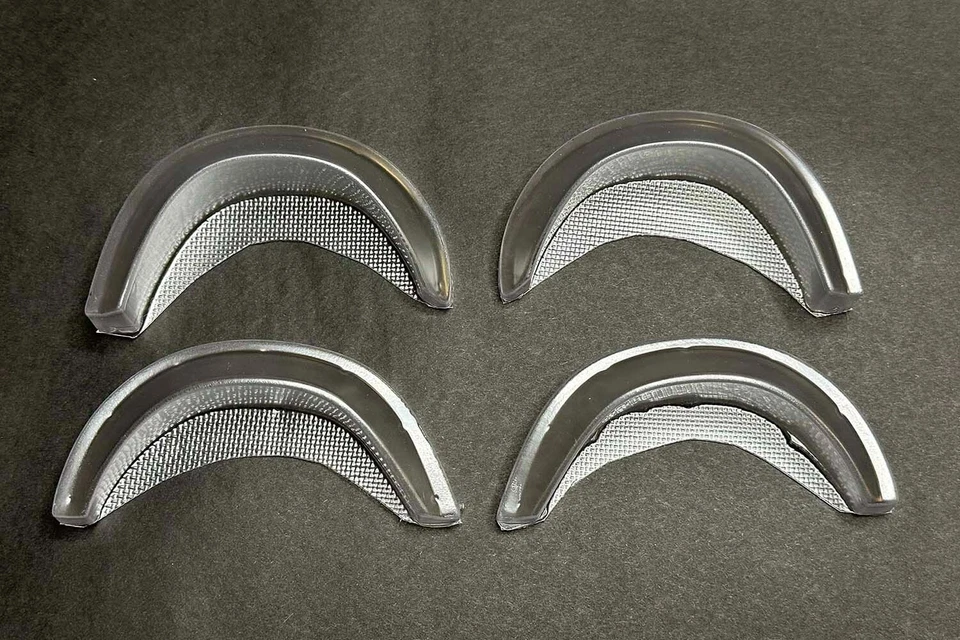 RC Drift Car Body Shell Parts 1:10 Universal Fender Set +10 mm NEW APlastics - Image 1 of 1