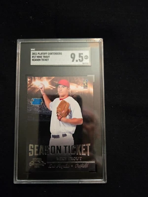 2011 Playoff Contenders Mike Trout classificado Mt.+ 9.5 - Imagem 1 de 2