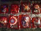 McDonald's Happy Meal Toys 2024 CAPTAIN AMERICA (Complete Set #1-8) BRAND NEW