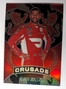 2021 CHRONICLES RACING CRUSADE RED PRIZM BUBBA WALLACE 86/99 - Picture 1 of 2