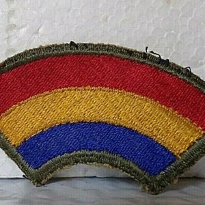 Original WW2 Embroidered Cut Edge US Army 42nd Inf. Division. No Glow - Picture 1 of 4