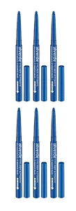 6 x 0,3g | alverde NATURKOSMETIK Eyeliner Automatic 17 Aquatic Blue - Bild 1 von 1