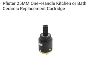 PFISTER ONE-HANDLE KITCHEN OR BATH CERAMIC DISK REPLACEMENT CARTRIDGE SEALED NEW - Picture 1 of 6