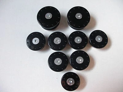 Ducati Frame Plug Set Black 9 x Streetfighter 1098, 1098 S New - Image 1 of 3