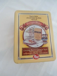 Post Grape Nuts Cereal Replica of CIRCA 1910-1920 Advertising Tin - Picture 1 of 3