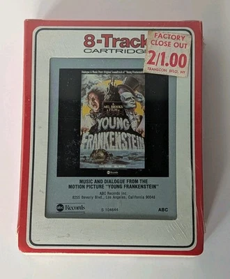 Young Frankenstein - Mel Brooks Film Soundtrack - SEALED 1975 8 Track Tape - Image 1 of 4