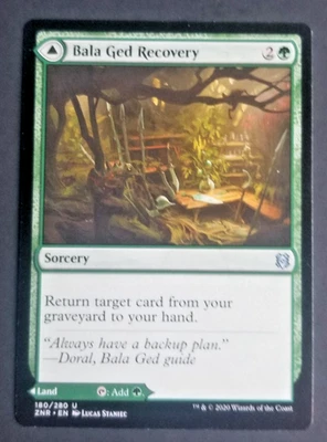 MTG Bala Ged Recovery   Sanctuary Zendikar Rising 180/280 Regular Uncommon - Image 1 of 2