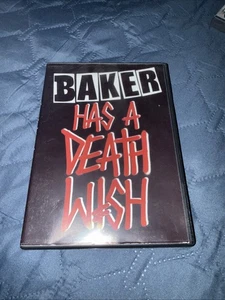 Baker Has A Death Wish Skateboard DVD Video  - Imagen 1 de 4