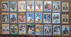 Tony Gwynn Padres Card Lot, 24 Cards, Nr Mint & Sleeved - Picture 1 of 10