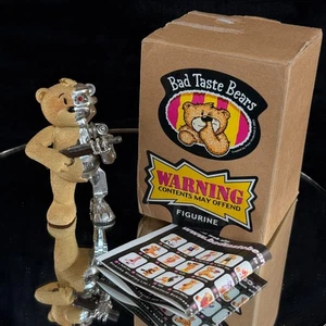 Rare Bad Taste Bears THE TERMINATOR Figurine Sci-Fi Cyborg T-800 Parody Boxed gi - Picture 1 of 9
