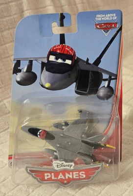 2012 Disney Planes ECHO Premium Die-Cast Navy Fighter Jet Airplane Navy Cars F15 - Image 1 of 4