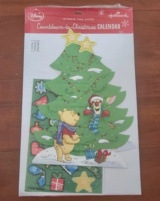 Disney Hallmark Countdown To Christmas Winnie The Pooh Advent Calendar NEW Pkg - Image 1 of 2