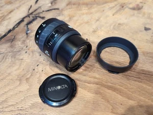 Minolta Maxxum AF Zoom 35-105mm 1:3.5-4.5 Objektiv mit Deckel - Top Zustand - Bild 1 von 7