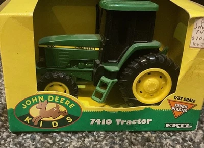 ERTL John Deere Kids 7410 Toy Tractor 2002 - Image 1 of 3