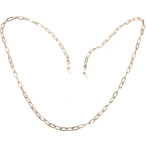 Goldene Legierung Brillenhalter Bügel Brillenhalter Kette Brillenkordel - Bild 1 von 12