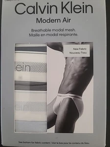 Calvin Klein Mesh Modern Air Sport Brief Underwear: Size Large, 3 Pack - Picture 1 of 8