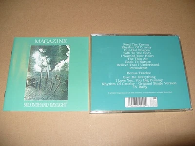 Magazine - Secondhand Daylight (2007) BONUS TRACKS CD + INLAYS EX+ CONDITION.(M1 - Image 1 of 3