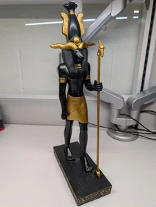 16" Khnum God Standing Statue - God Of Creation & Water Design Toscano Veronese - Picture 1 of 14