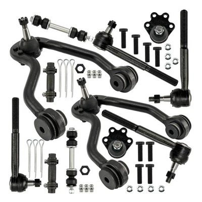 Kit de brazo de control de 12 piezas para Chevrolet K1500 K2500 1988-1994 GMC K1500 1988-1994 Foto 1 de 4