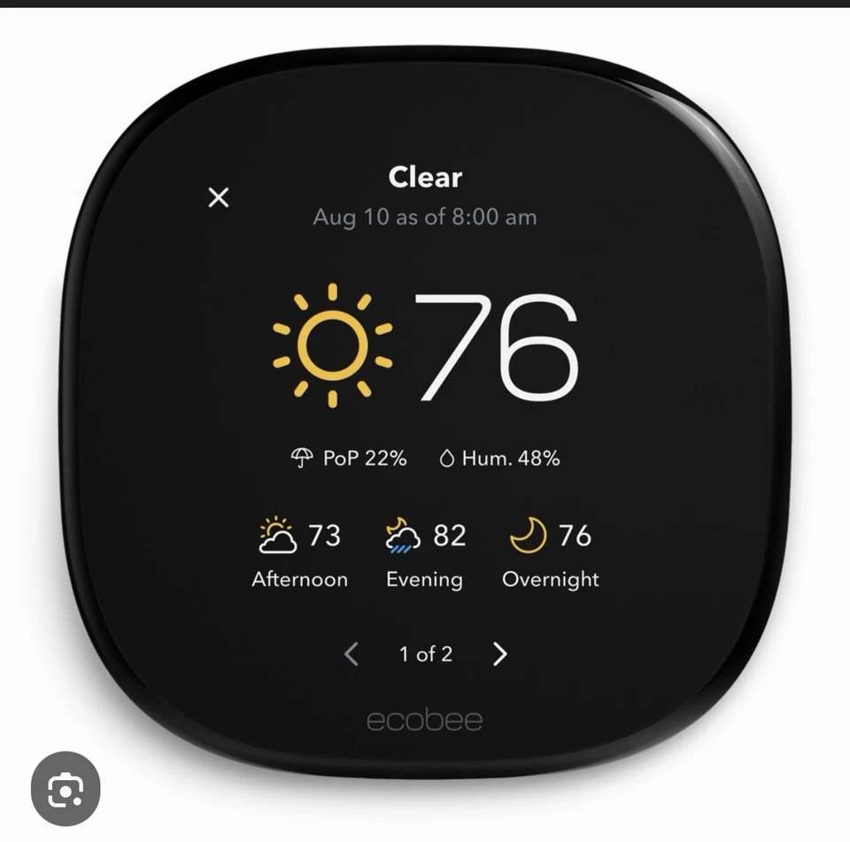Ecobee Smart Thermostat Premium (EBSTATE601) - Image 1 of 1