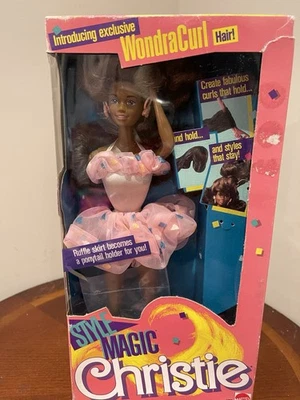 Mattel 1988 Christie Barbie Doll, Style Magic, 1288 NRFB - Image 1 of 3