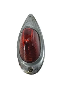 Vintage KD 517 Marker Light CLEARANCE Amber GLASS Fire TRUCK CAB Bus Van Semi - Picture 1 of 8