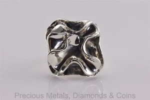 Silpada Sterling Silver R1809 Blooming Flower Ring 925 Sz: 7 - Picture 1 of 6