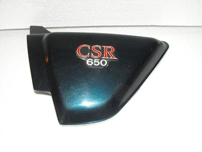 Cubierta lateral izquierda Kawasaki kz 650 CSR 36001-1095-8K Sundance Blue 1981 1982 Foto 1 de 4