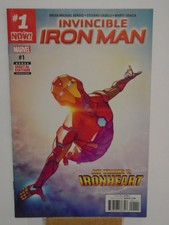 Marvel INVINCIBLE IRON MAN #1 (2017) 1st RiRi Williams Ironheart Solo Series