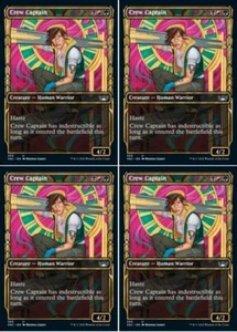 MTG - 4x (Showcase) CREW CAPTAIN - Streets of New Capenna (U) - Picture 1 of 1