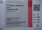 TICKET BL 2017/18 FC Bayern München - Hannover 96