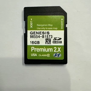 2014-2016 GENESIS Navigation Memory SD Card 96554-B1573 GPS Map USA - Picture 1 of 2