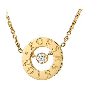 Piaget Possession Diamond Necklace 18K Yellow Gold Round Used - Picture 1 of 4